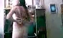 Adorable Young Slut Dances And Strips In Pigtails At Home!