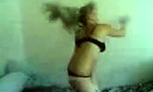Slutty Young 18+ Brunette Dancing And TEASING In A Solo Act