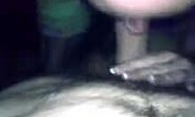 can you believe blonde girlfriend swallows cock in pov?