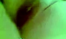 private pov clip of blonde amateur spreading