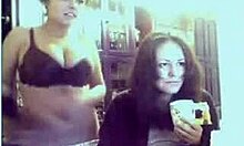Two Slutty Teens Doing Camshow Play with Their Tits