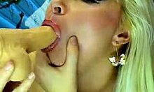 jessica performs a teasing show on webcam