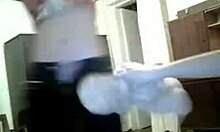 lesbian couple teasing and dancing on webcam, so cute