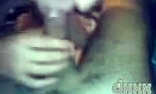 blonde gf sucks bf's cock in pov 😍