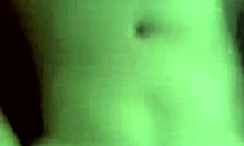 Check out this close-up of a guy fucking his girl with shaved pussy