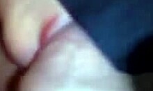 masked girlfriend, sucking her man off in pov?