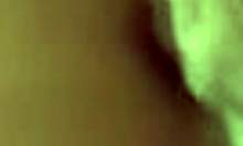 Teen with a perfect body shows a hidden object in her ass