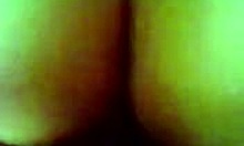 Brunette With Big Ass in Bedroom Moment