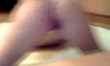 tattooed brunette girlfriend moans on cam