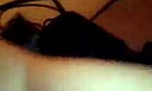 In this homemade POV video, the brunette girlfriend eagerly sucks her boyfriend's cock while they're both naked