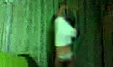 This petite blonde is dancing and teasing to the music