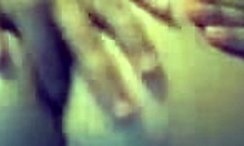 horny slut spreading her ass and fingering her hole