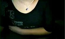 Cam Girl Performs A Solo Act On Webcam