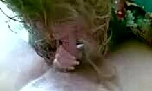 Dazzling Sweetheart Sucks Boyfriend's Thick Dick with Ball Licking