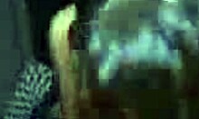 Brunette girlfriend sucks cock after anal pounding!