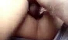 petite blonde girlfriend getting pounded hard in car