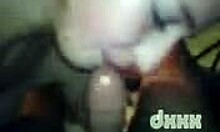 blonde gf sucks bf's cock in pov 😍