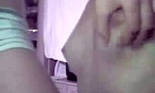 Two lesbians feel intense passion groping and teasing with dildo on cam