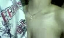 Slutty Brunette Girlfriend Kisses And Sucks Her Man Passionately