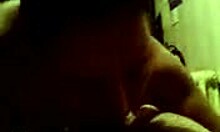 Cute Brunette Girlfriend Sensually Sucking Her Man's Cock in Homemade POV