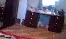 Moaning Brunette Teen Sucks Cock Eagerly Before Getting Pounded Doggy Style on the Bed