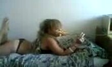 Slutty Young 18+ Brunette Dancing And TEASING In A Solo Act