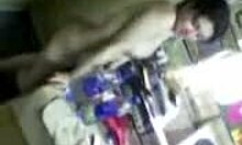 Slutty Brunette Girlfriend Kisses And Sucks Her Man Passionately