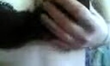 Is the princess playing with her cunt?