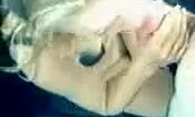 Adorable teen 18+ blonde sucking her boyfriends cock