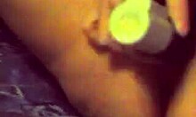 Camwhore teases with close-up fingering and dildo play