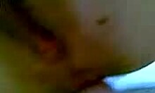 private pov clip of blonde amateur spreading