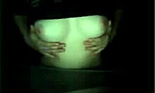 Cam Girl Performs A Solo Act On Webcam