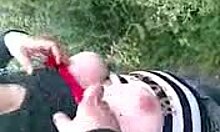 blonde sucks cock, gets titty fucked and facialized