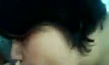 Chubby Teen Sucks Man's Cock with Intense Pleasure