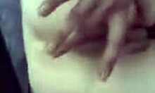 brunette girlfriend getting anally fucked in the car.