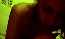 Amateur teen girlfriend sucks her boyfriend's cock in POV.