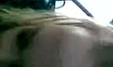 cute brunette with blue eyes demonstrates exceptional blowjob skills in pov