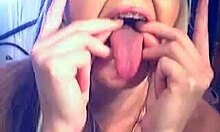 solo teen blonde spreading her huge asshole 😍