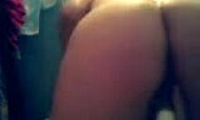 Teen masturbates in bathroom.