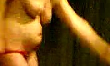 gorgeous babe masturbates in private amateur video with dildo