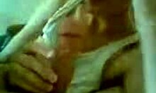 perfect blonde girlfriend gobbles hard schlong pov blowjob bed homemade