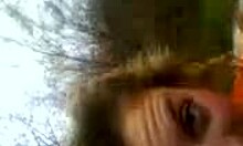 Russian gf gets her wet twat pounded outdoors