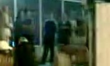 drugged russian brunette strips and dances wild outdoors