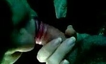 russian babe adores sucking boyfriends hard pole