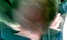 girlfriend sucking cock while fingering outdoors