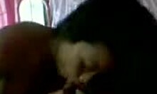 Hottie Gobbles Boyfriend's Cock In Homemade Video.