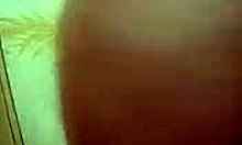 lonely hottie uses dildo on her private shaved area