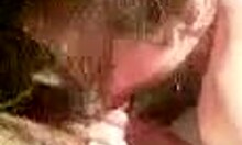 Perfect teen cutie licks boyfriends big cock in pov