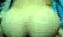 Amateur gf spreads ass in doggystyle home fuck