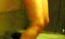 gorgeous babe masturbates in private amateur video with dildo